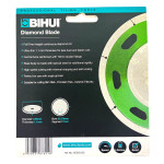 Диск алмазный Ø 125 мм для керамогранита и керамики BIHUI B-SLIM (DCDS125) – Фото №6