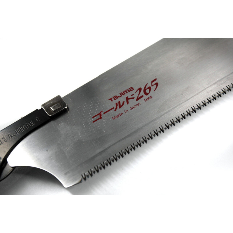 Пила ручная японская по дереву TAJIMA Japan Pull GNC-265 ротанговая ручка 265 мм (1103-2020)