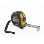 Рулетка строительная TAJIMA G LOCK GL25-55 ударопрочная, 25 мм х 5,5 м (1001-0221) – Фото №1
