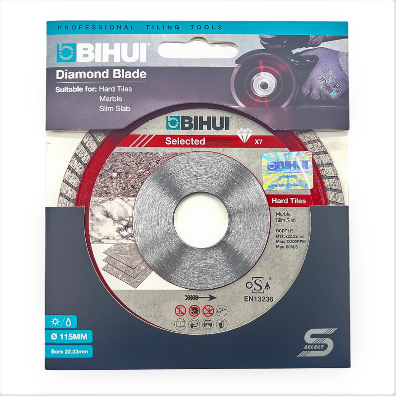Диск алмазний BIHUI B-TURBO Ø 115 мм (DCDT115)