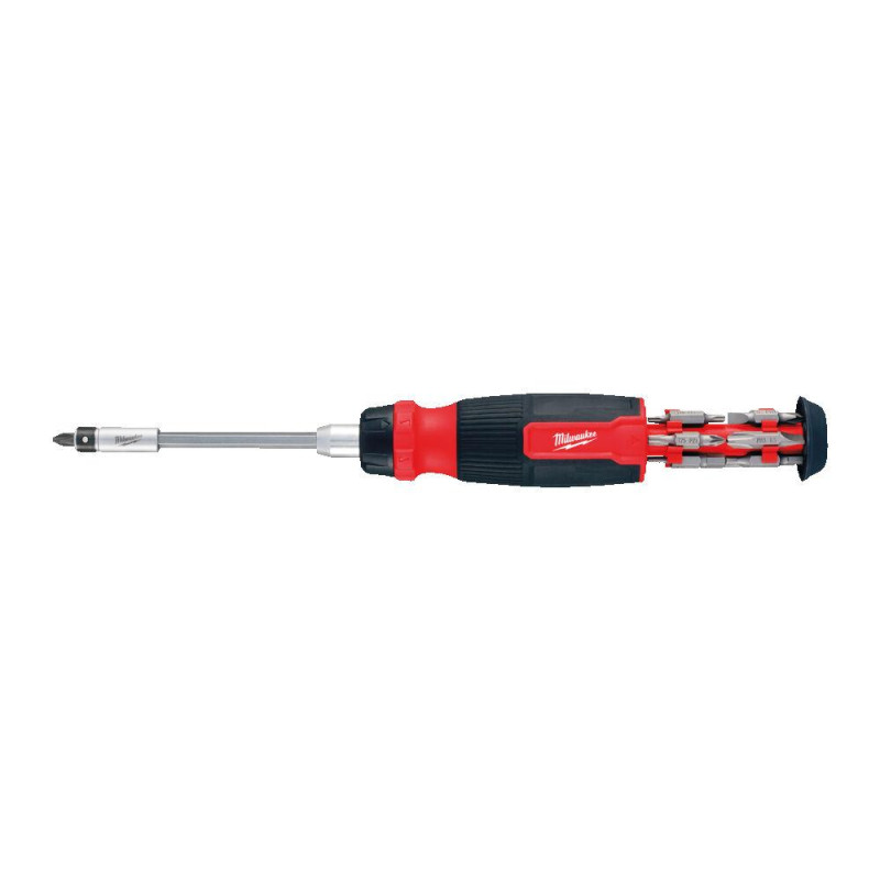 Викрутка зі змінними насадками (бітами) НАБІР 27 в 1 PH/PZ/TX/SL/HEX MILWAUKEE (4932480583)