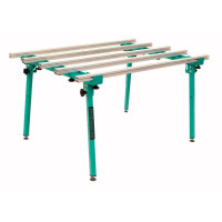 Стол рабочий (плиточника) раскладной модульный ProLEVEL для резки плитки 1500х1140 мм (STLN1140x15)