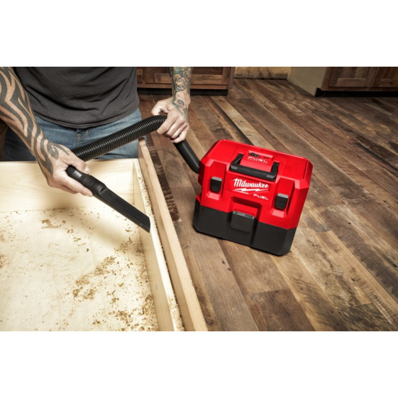 Пилосос акумуляторний для води та сухого мусора MILWAUKEE M12 FUEL FVCL-0 (4933478186)