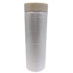 Пленка защитная укрывочная с малярной лентой WoffMann 2100 мм x 25 м (92125G) – Фото №2