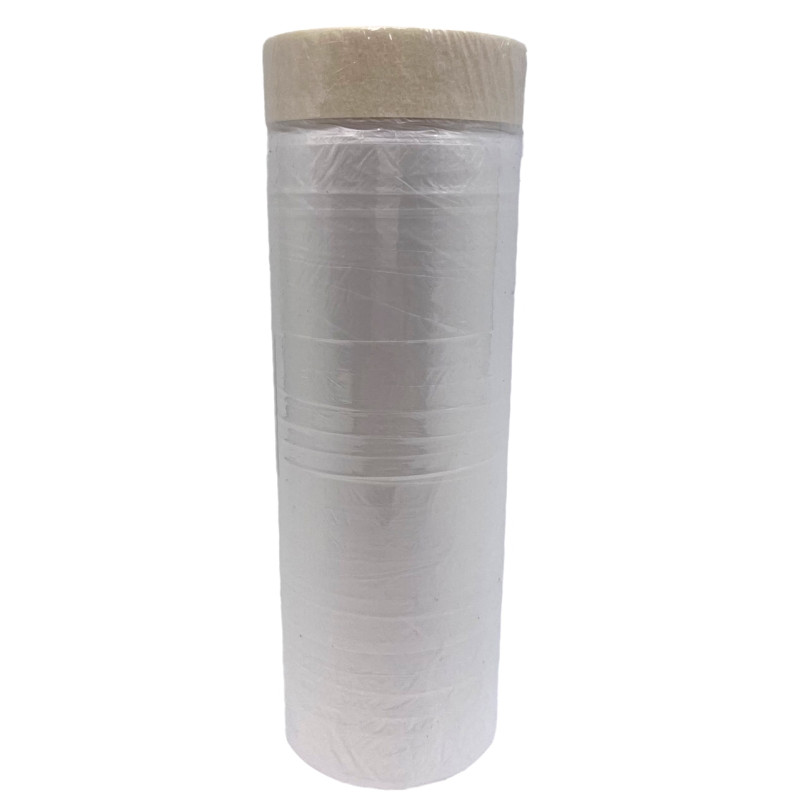 Пленка защитная укрывочная с малярной лентой WoffMann 2100 мм x 25 м (92125G)