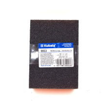 Губка абразивная P80 шлифовальная 100х70х25 мм Kubala (9953)