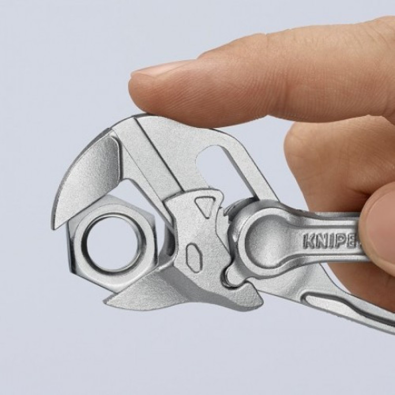 Клещи переставные — гаечный ключ KNIPEX XS (86 04 100)
