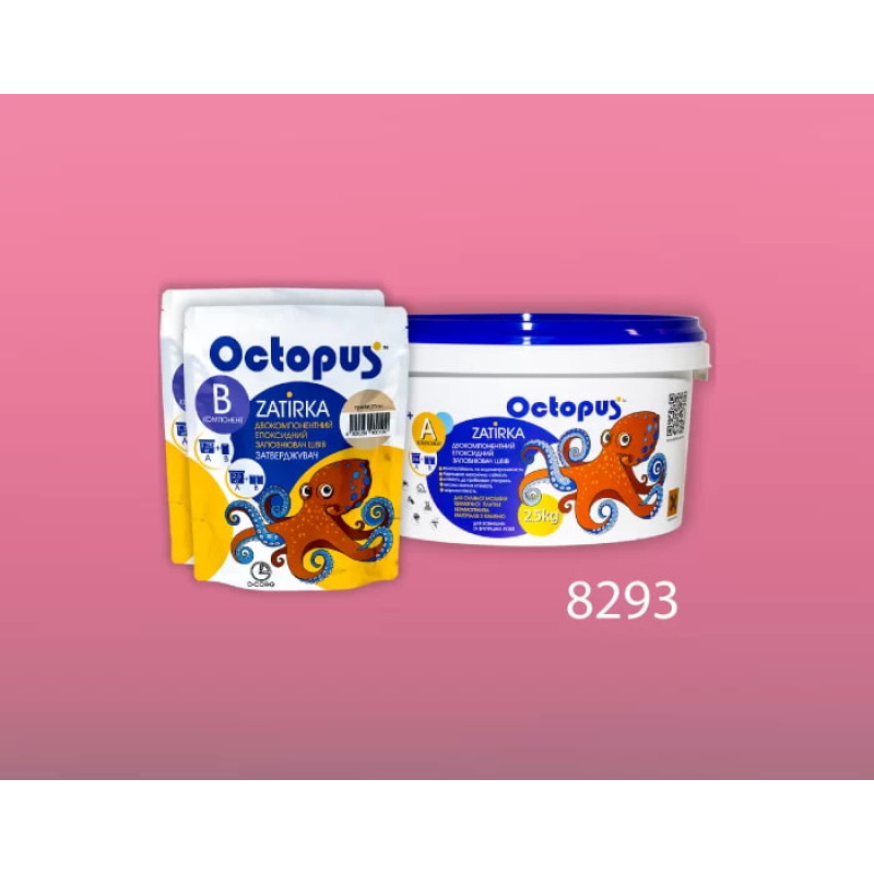 Епоксидна двокомпонентна  фуга Octopus Zatirka колір 8293 2,5 кг (8293-2)