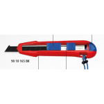 Нож универсальный KNIPEX CutiX (90 10 165 BK) – Фото №2