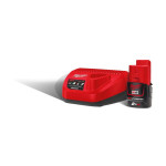 Аккумулятор + З/У (энергокомплект) M12 NRG-201 (B2 1 шт + З/У С12С) MILWAUKEE (4933451900) – Фото №2