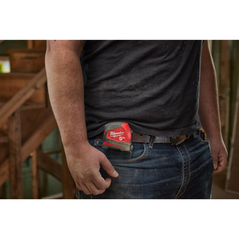 Рулетка вимірювальна MILWAUKEE Pro Compact C5/25 5 м (4932459593)