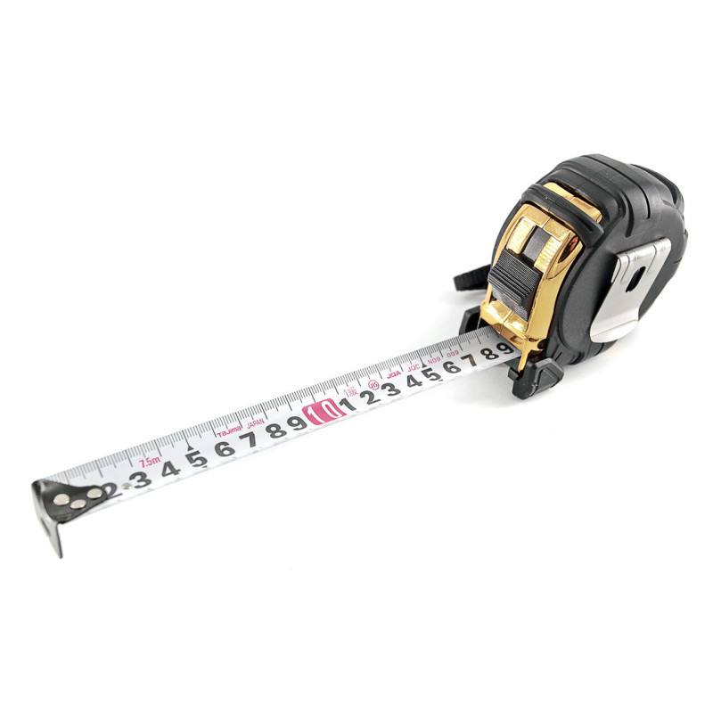 Рулетка строительная TAJIMA G3 LOCK G3GL25-75BL ударопрочная 25 мм х 7,5 м (1001-1879)