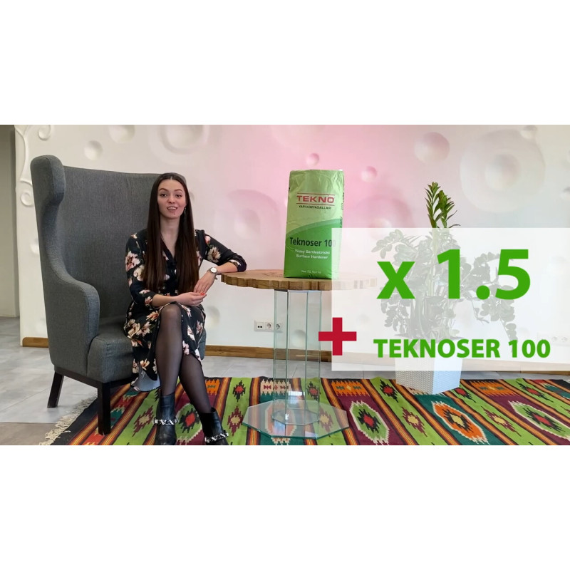 Топпинг (уплотнитель) для бетонного пола кварцевый Teknoser 100 25 кг (TN0018)