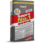 Клей для плитки Sopro высокоэластичный №1 400 extra C2 TE S1 22.5 кг серый (400E/22,5) – Фото №2