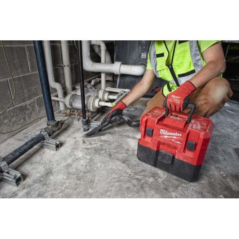 Пилосос акумуляторний для води та сухого мусора MILWAUKEE M12 FUEL FVCL-0 (4933478186)