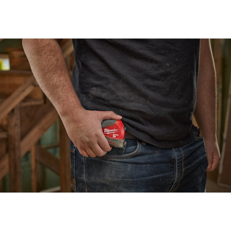Рулетка вимірювальна MILWAUKEE Pro Compact C5/25 5 м (4932459593)
