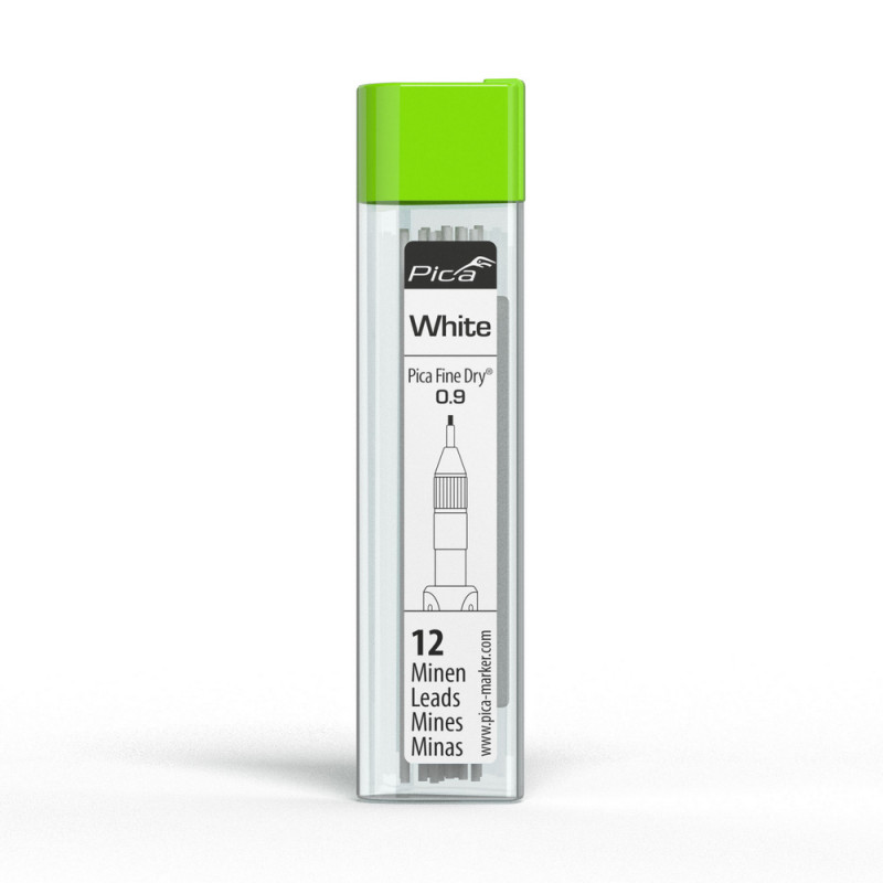 Запасные стержни PICA 7032/SB Fine Dry белые 0,9 мм, 12 шт. (7032/SB)