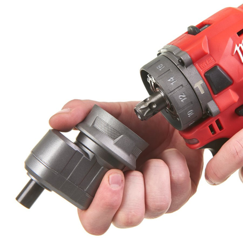 Дрель-шуруповерт аккумуляторная MILWAUKEE, M12 FPDX-202X, 37Нм (4933464136)
