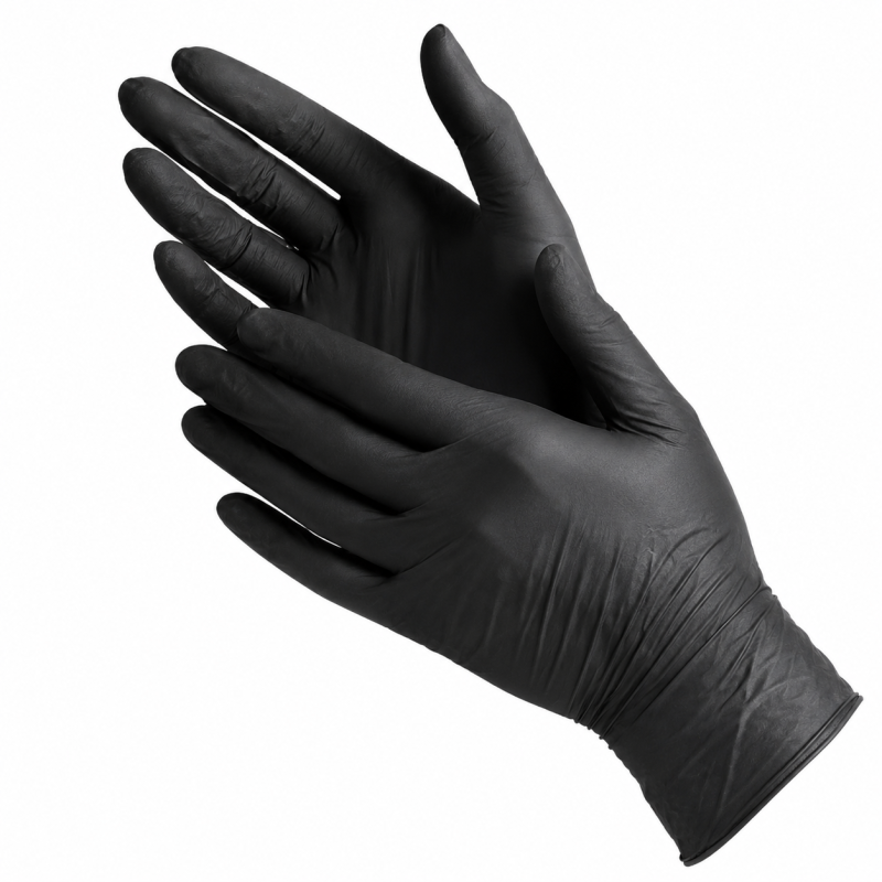 Рукавички нітрилові Easy Care Black неопудрені, р.XL, 1шт (EasyCare-XL)