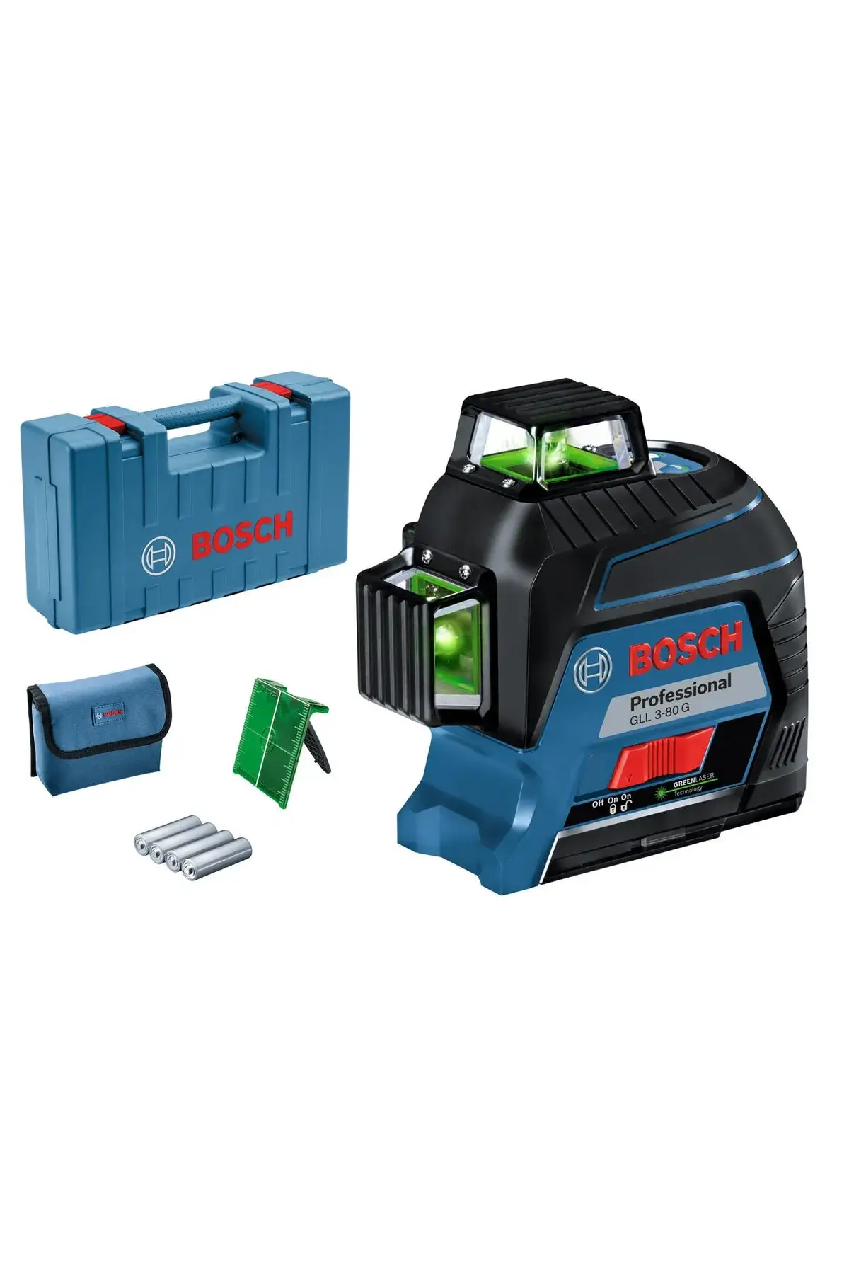 Рівень лазерний (нівелір) Bosch Professional GLL 3-80 G