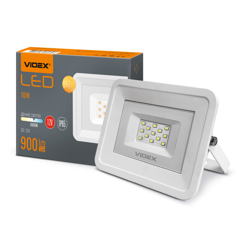 Светодиодный прожектор VIDEX Fe 10W 5000K 12V