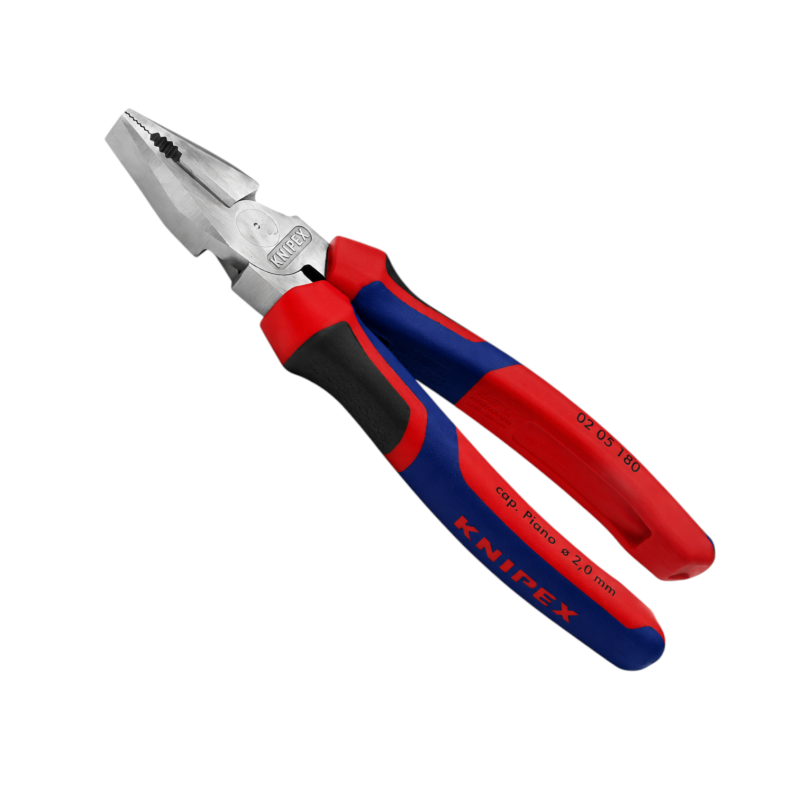 Плоскогубці (пасатижі) KNIPEX Ø11,5мм, 180мм (02 05 180)