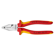 Плоскогубці (пасатижі) KNIPEX VDE особливої потужності (02 06 180)