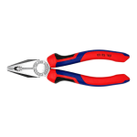 Плоскогубцы (пассатижи) KNIPEX комбинированные (03 05 180) – Фото №1