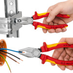 Плоскогубцы KNIPEX VDE диэлектрические Ø13,0 мм, 200мм (03 06 200) – Фото №5