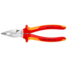 Пассатижи KNIPEX VDE удлиненные диэлектрические Ø13,0мм, 185мм (08 26 185)