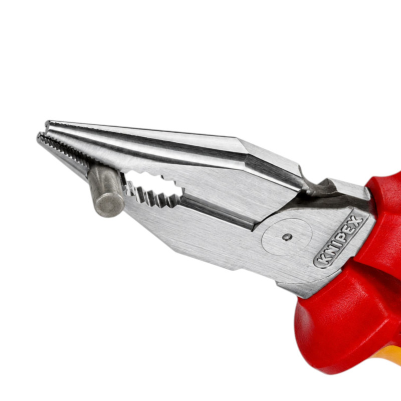 Пасатижі KNIPEX VDE подовжені діелектричні Ø13,0мм, 185мм (08 26 185)