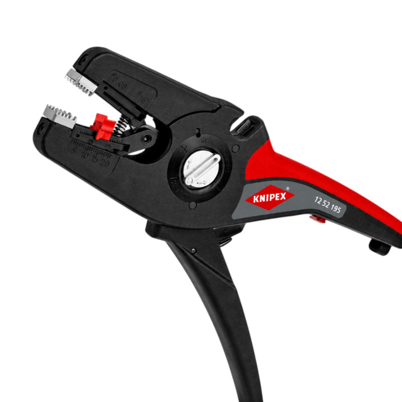 Стриппер KNIPEX PreciStrip для снятия изоляции 0,08–16 мм² (12 52 195)