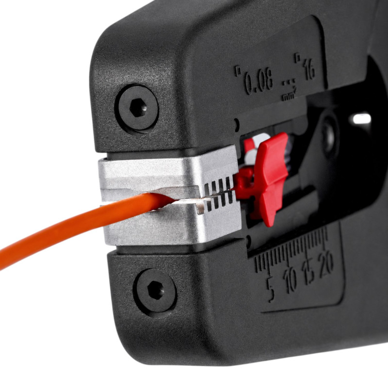Стриппер KNIPEX PreciStrip для снятия изоляции 0,08–16 мм² (12 52 195)