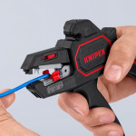 Стріпер (знімач ізоляції) Knipex самоналагоджувальний до 6 мм² (12 62 180) – Фото №4