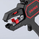 Стріпер (знімач ізоляції) Knipex самоналагоджувальний до 6 мм² (12 62 180) – Фото №5