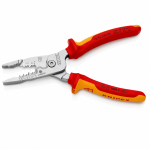 Многофункциональные клещи для электромонтажных работ KNIPEX (13 76 200 ME) – Фото №3