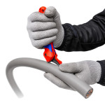 Ніж KNIPEX з п’яткою для зняття ізоляції кабелів (16 50 145 SB) – Фото №7