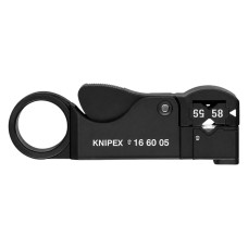 Стріпер KNIPEX для коаксіальних кабелів RG 58/59/62 (16 60 05 SB)
