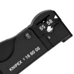 Стріпер KNIPEX для коаксіальних кабелів RG 58/59/62 (16 60 05 SB) – Фото №2