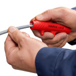 Стріпер KNIPEX для зняття ізоляції, Ø8–13 мм, 125 мм (16 80 125 SB) – Фото №5