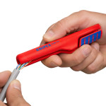 Стріпер KNIPEX для кабелів Ø8–13 мм, 175 мм (16 80 175 SB) – Фото №6