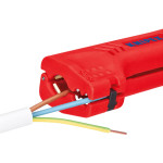 Стрипер KNIPEX для снятия изоляции, Ø8–13мм, 130мм (16 90 130 SB) – Фото №3