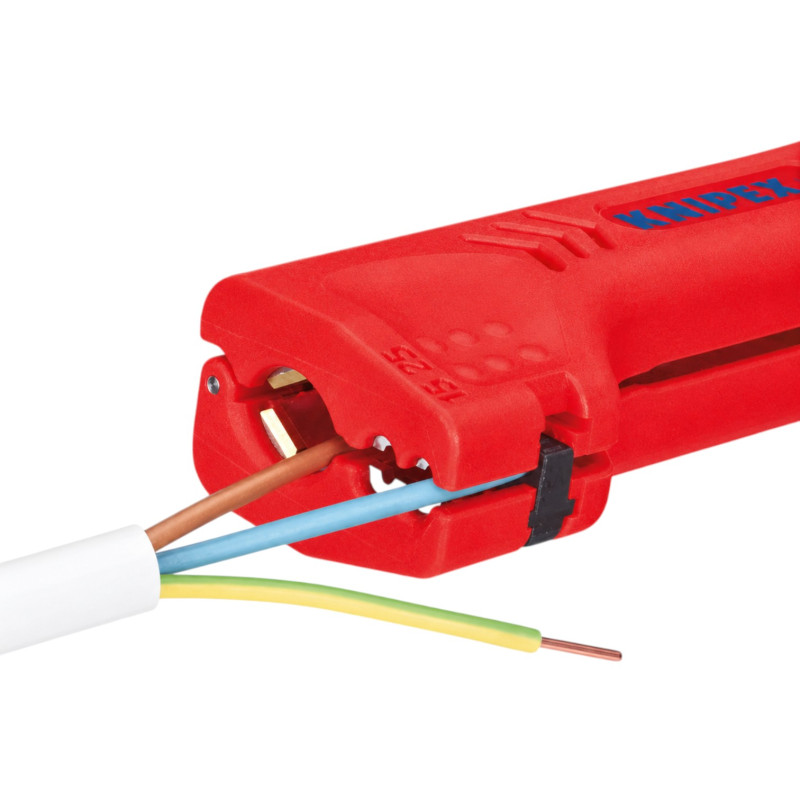 Стрипер KNIPEX для снятия изоляции, Ø8–13мм, 130мм (16 90 130 SB)