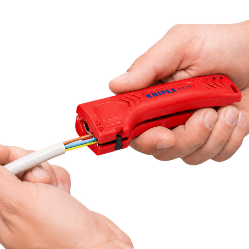 Стрипер KNIPEX для снятия изоляции, Ø8–13мм, 130мм (16 90 130 SB)