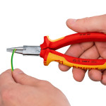 Круглогубцы диэлектрические KNIPEX VDE, 160мм (22 06 160) – Фото №4