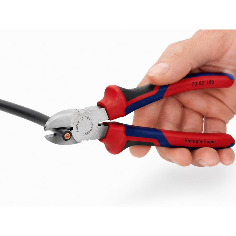 Кусачки боковые (бокорезы) KNIPEX (70 02 180)
