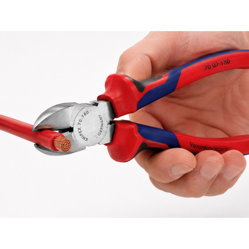 Кусачки боковые (бокорезы) KNIPEX (70 02 180)