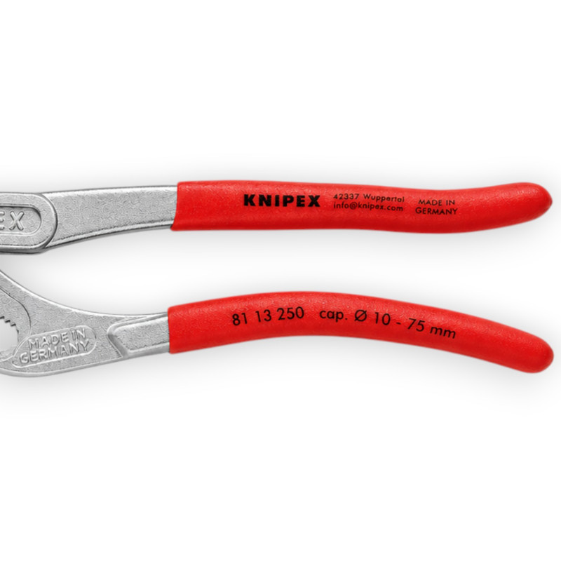 Клещи захватные переставные KNIPEX Ø75мм, 250мм (81 13 250)