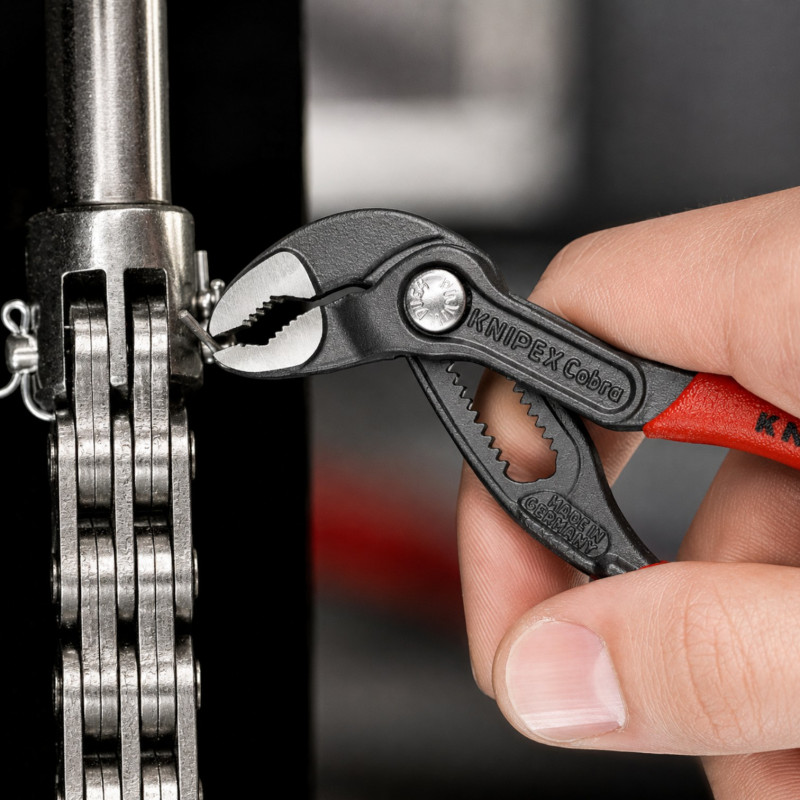 Клещи переставные KNIPEX Cobra, Ø27мм, 125мм (87 01 125)