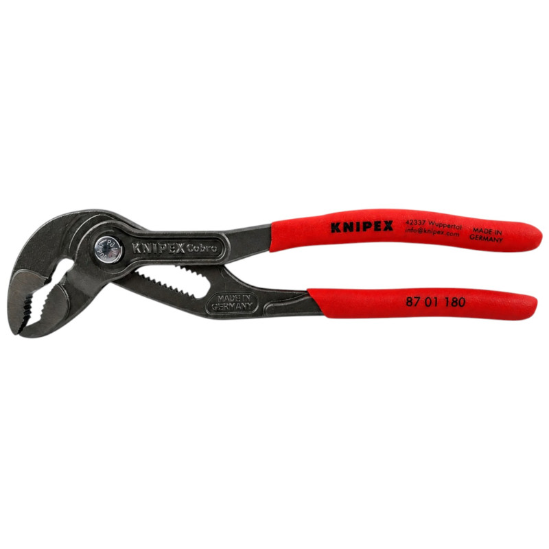 Клещи переставные KNIPEX Cobra Ø42мм, 180мм (87 01 180)